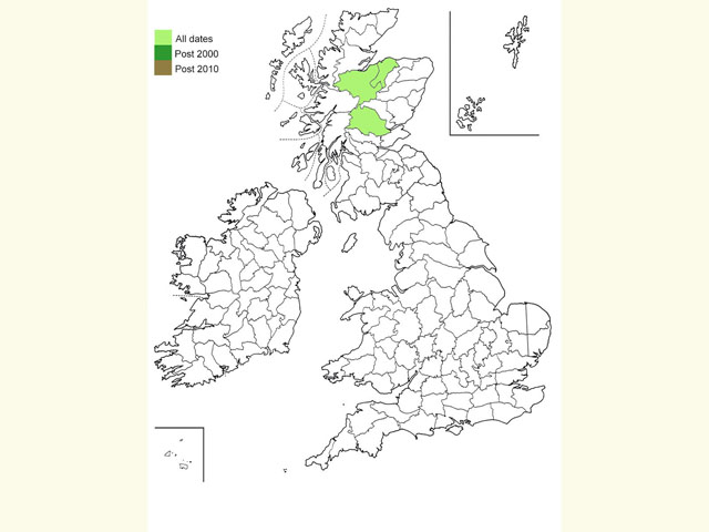  Distribution map Copyright Martin Evans 