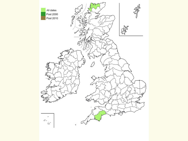  Distribution map Copyright Martin Evans 