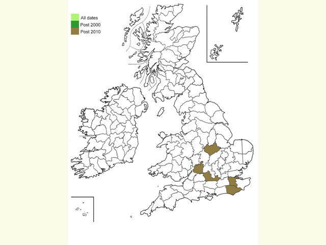  Distribution map Copyright Martin Evans 