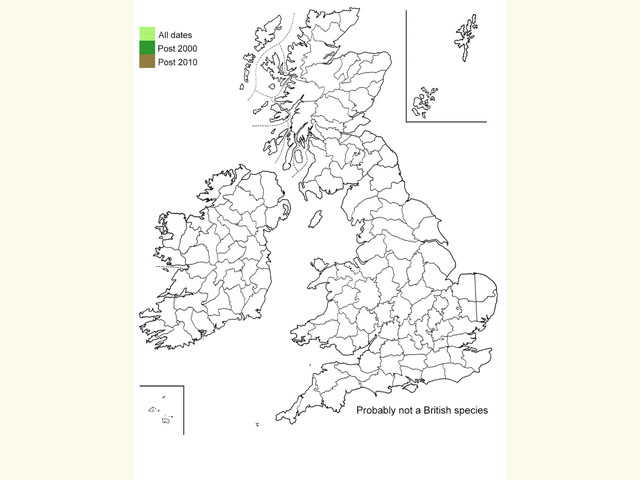  Distribution map Copyright Martin Evans 