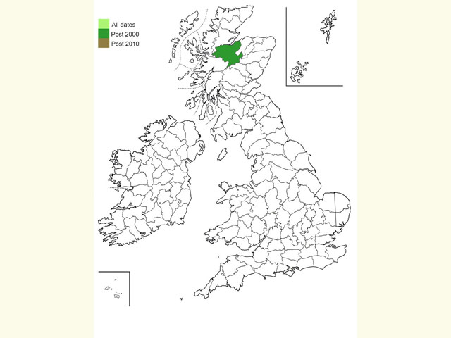  Distribution map Copyright Martin Evans 