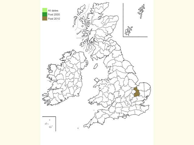  Distribution map Copyright Martin Evans 