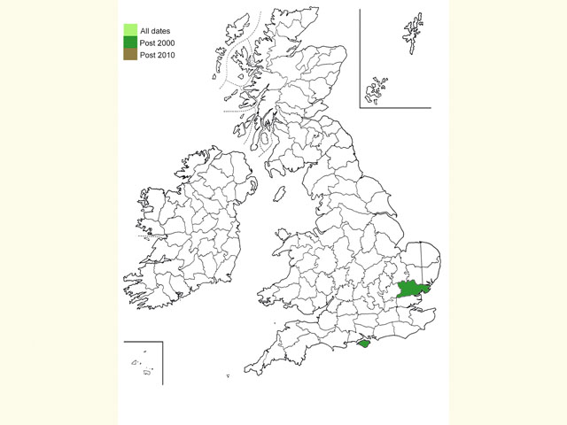  Distribution map Copyright Martin Evans 