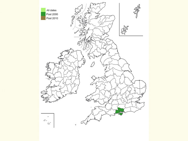  Distribution map Copyright Martin Evans 