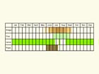  Life stages table Copyright Martin Evans 