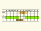  Life stages table Copyright Martin Evans 