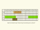  Life stages table Copyright Martin Evans 