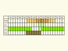  Life stages table Copyright Martin Evans 