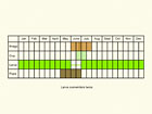  Life stages table Copyright Martin Evans 