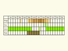  Life stages table Copyright Martin Evans 