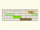  Life stages table Copyright Martin Evans 