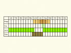  Life stages table Copyright Martin Evans 