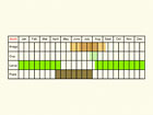  Life stages table Copyright Martin Evans 