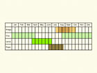  Life stages table Copyright Martin Evans 