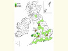  Distribution map Copyright Martin Evans 