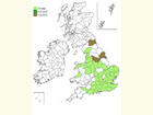  Distribution map Copyright Martin Evans 