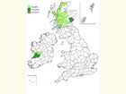  Distribution map Copyright Martin Evans 