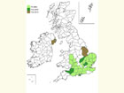  Distribution map Copyright Martin Evans 