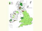  Distribution map Copyright Martin Evans 