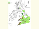  Distribution map Copyright Martin Evans 