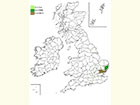  Distribution map Copyright Martin Evans 