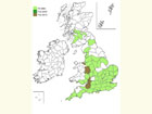  Distribution map Copyright Martin Evans 