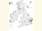  Distribution map Copyright Martin Evans 