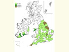  Distribution map Copyright Martin Evans 