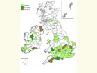  Distribution map Copyright Martin Evans 