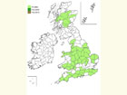  Distribution map Copyright Martin Evans 