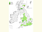  Distribution map Copyright Martin Evans 