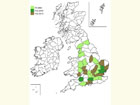  Distribution map Copyright Martin Evans 