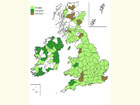  Distribution map Copyright Martin Evans 