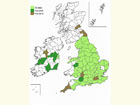  Distribution map Copyright Martin Evans 