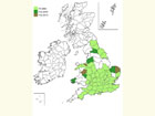  Distribution map Copyright Martin Evans 