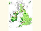  Distribution map Copyright Martin Evans 