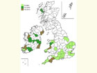  Distribution map Copyright Martin Evans 