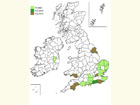  Distribution map Copyright Martin Evans 