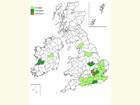  Distribution map Copyright Martin Evans 