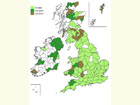  Distribution map Copyright Martin Evans 