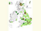  Distribution map Copyright Martin Evans 