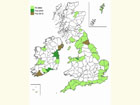  Distribution map Copyright Martin Evans 