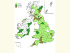  Distribution map Copyright Martin Evans 