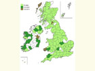  Distribution map Copyright Martin Evans 