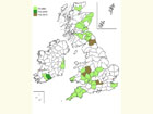  Distribution map Copyright Martin Evans 