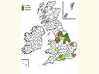  Distribution map Copyright Martin Evans 