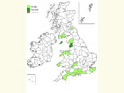  Distribution map Copyright Martin Evans 