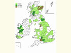  Distribution map Copyright Martin Evans 