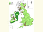  Distribution map Copyright Martin Evans 