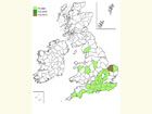  Distribution map Copyright Martin Evans 